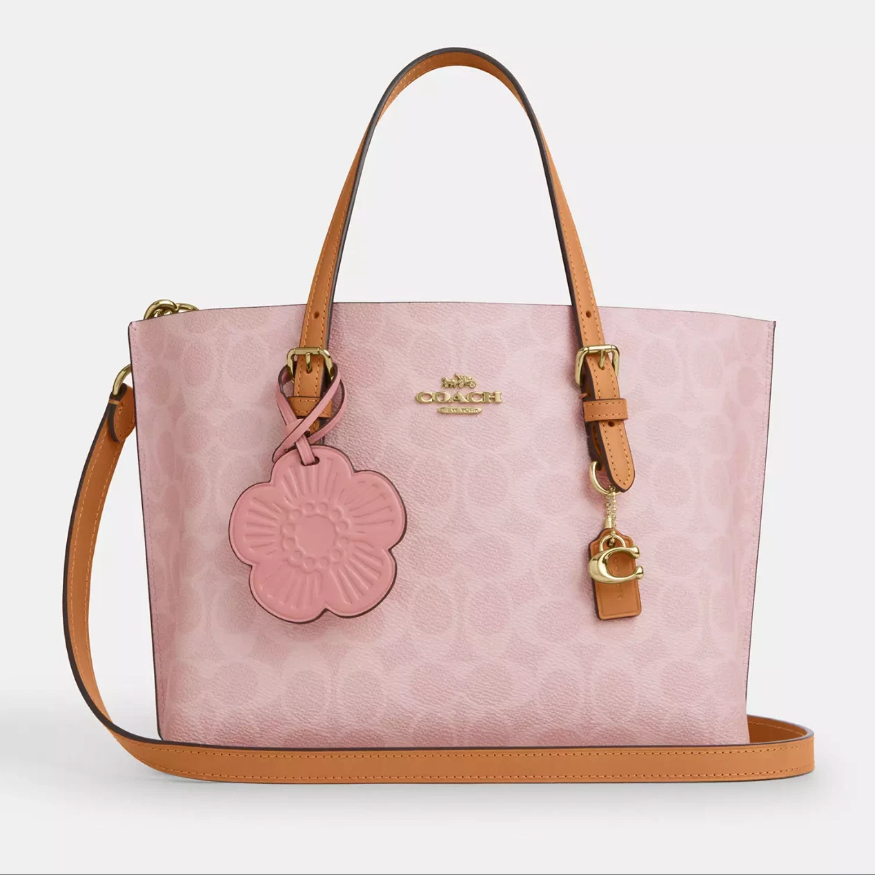 COACH CROSSBODY BAG CER24 PINK MONOGRAM&HAVAN FOR WOMEN in Egypt