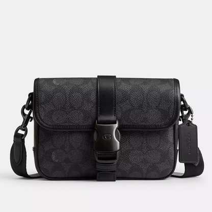 COACH CROSSBODY BAG CY990 BLACK FOR MEN in Egypt