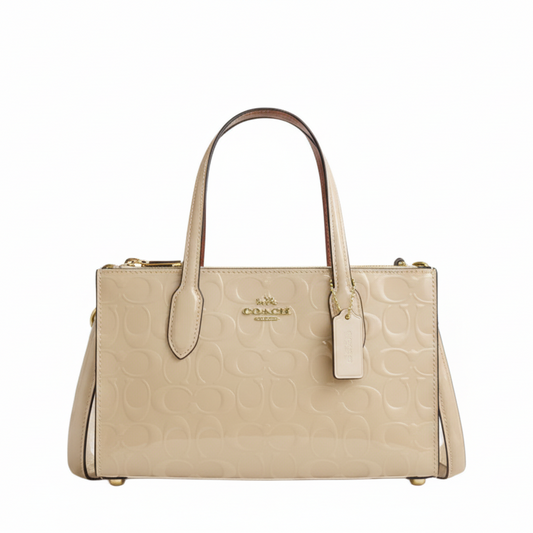 COACH CROSSBODY CV400 BAG BEIGE FOR WOMEN 