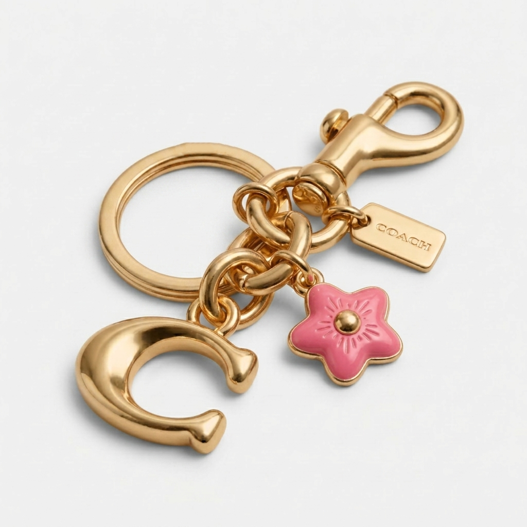 COACH KEY CHAIN GOLD FOR WOMEN in Egypt