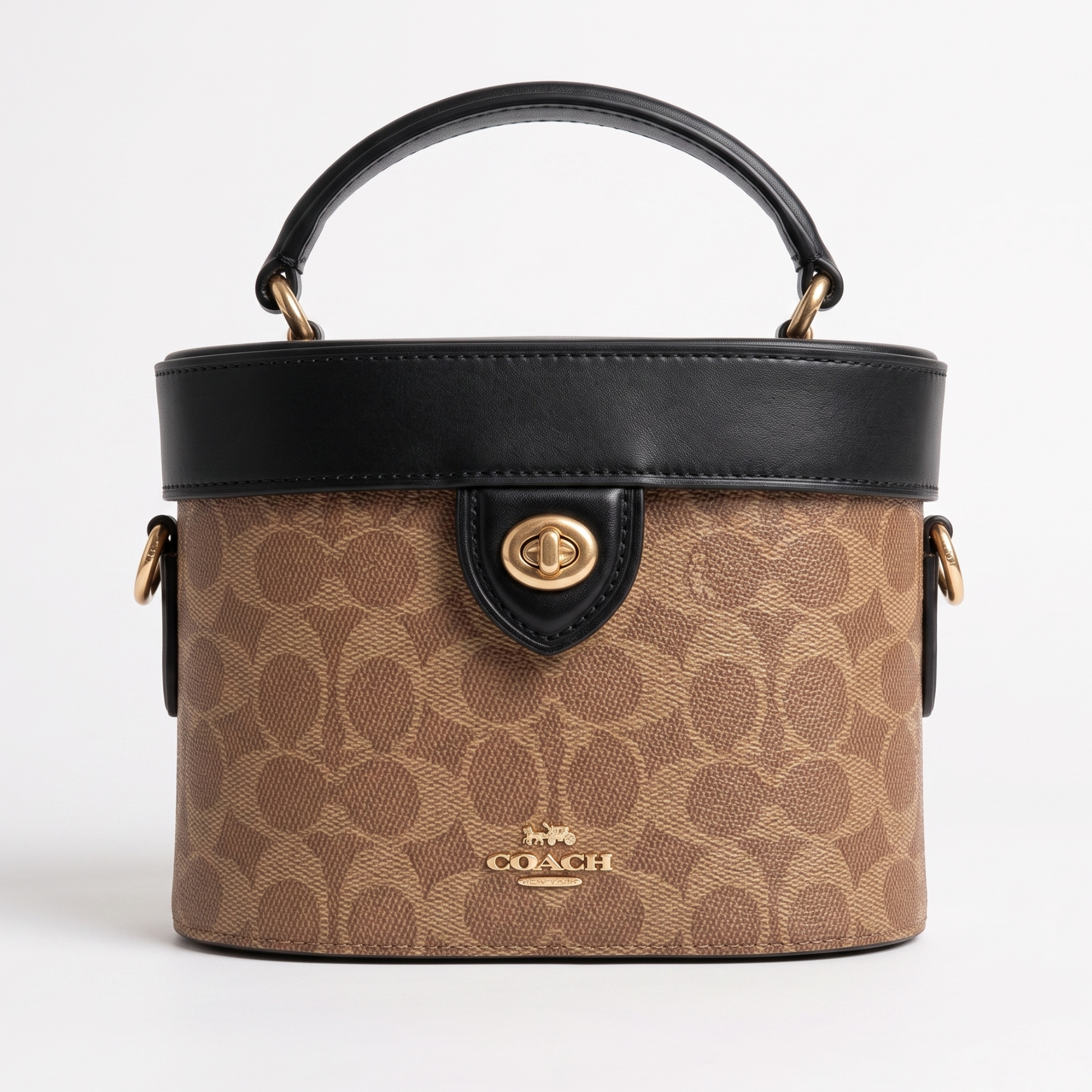 COACH MAKEUP BAG CBQ35 HAVAN MONOGRAM&BLACK FOR WOMEN in Egypt
