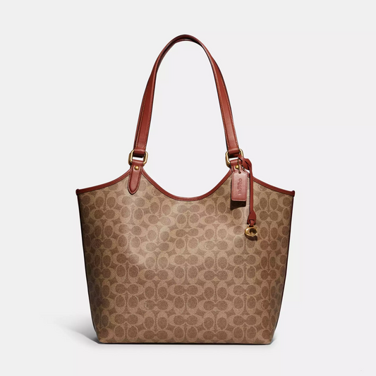 COACH SHOULDER BAG C6336 HAVAN MONOGRAM FOR WOMEN in Egypt