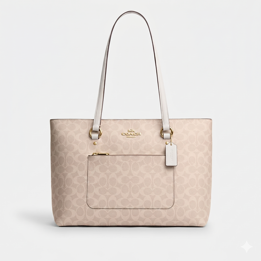  COACH SHOULDER BAG CAZ00 BEIGE FOR WOMEN in Egypt