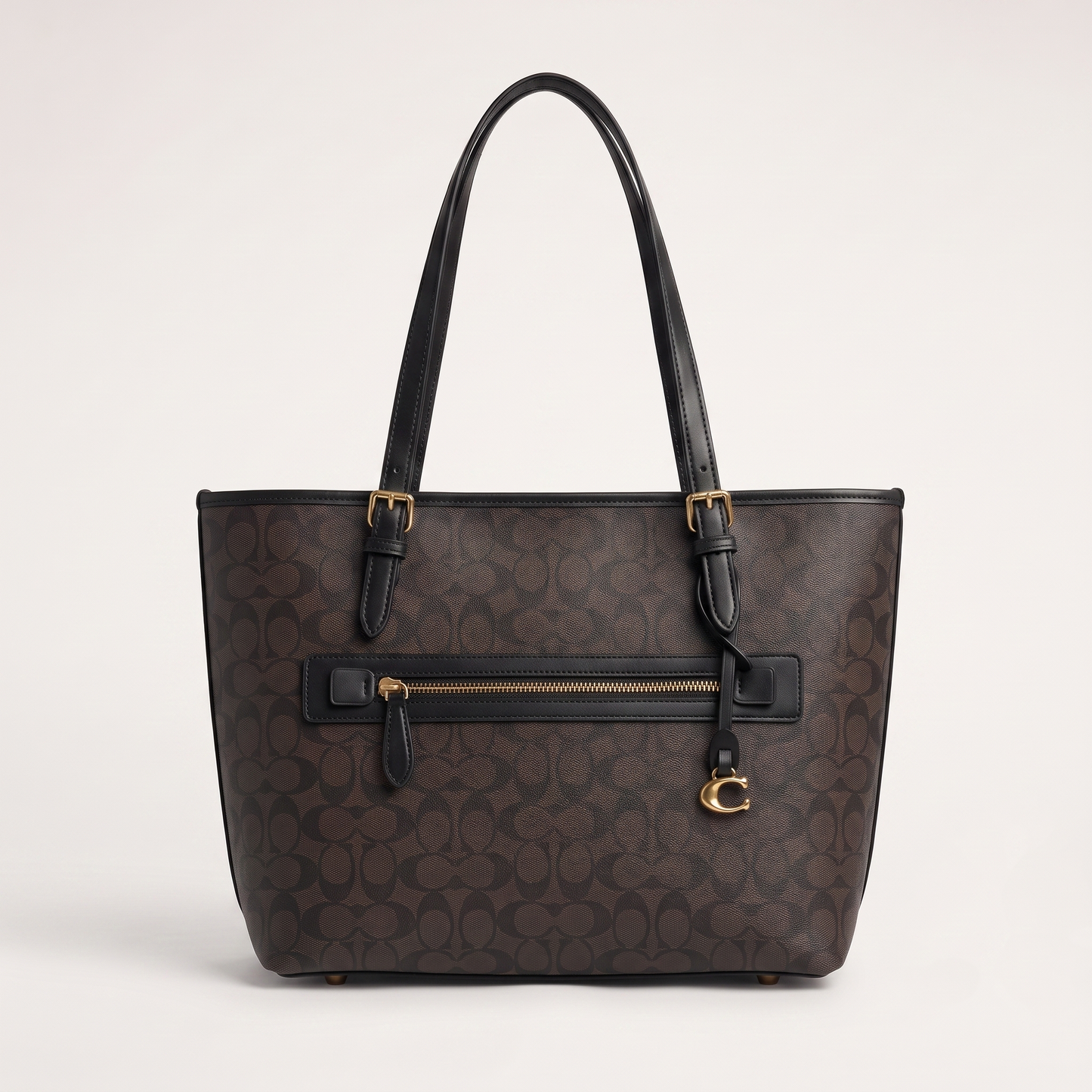COACH SHOULDER BAG CC402 BROWN MONOGRAM FOR WOMEN in Egypt