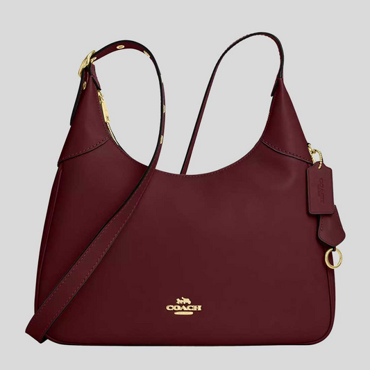COACH SHOULDER BAG CCE48 WINE RED  FOR WOMEN in Egypt