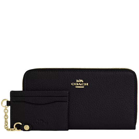 COACH WALLET&CARDHOLDER CBZ98 BLACK FOR WOMEN in Egypt