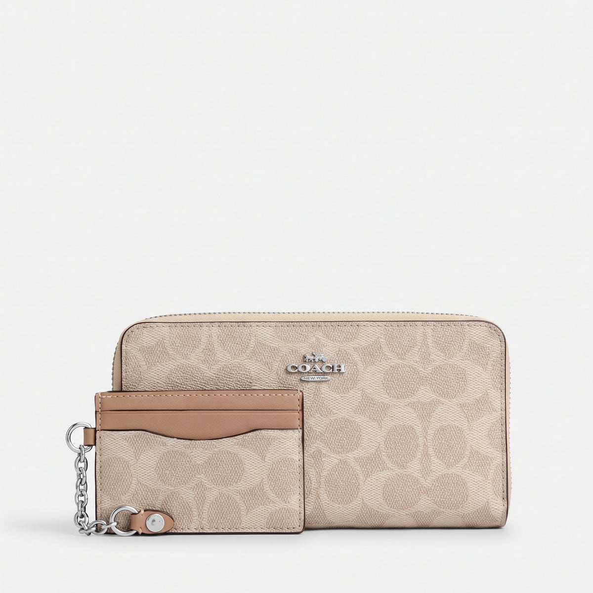 COACH WALLET&CARDHOLDER CBZ99 BEIGE MONOGRAM FOR WOMEN in Egypt