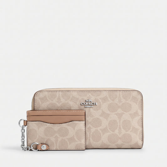 COACH WALLET&CARDHOLDER CBZ99 BEIGE MONOGRAM FOR WOMEN in Egypt
