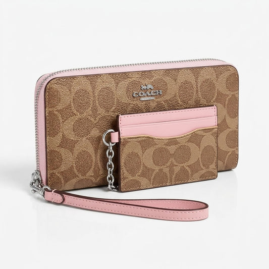 COACH WALLET&CARDHOLDER CBZ99 BEIGE MONOGRAM FOR WOMEN in Egypt