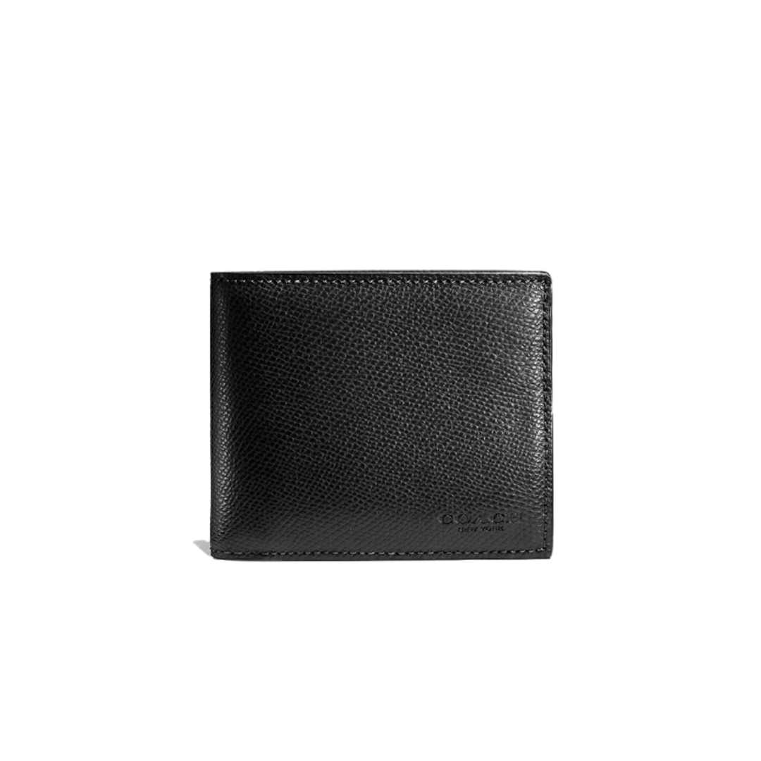 COACH WALLET & CARD HOLDER F59112 BLACK FOR MEN in Egypt
