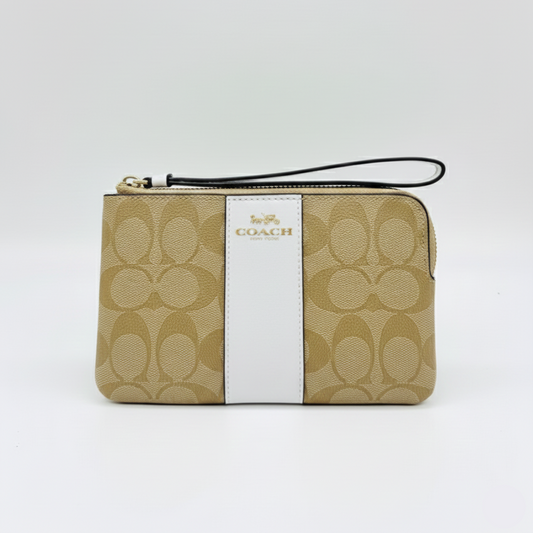 COACH WALLET F58035 BEIGE FOR WOMEN in Egypt