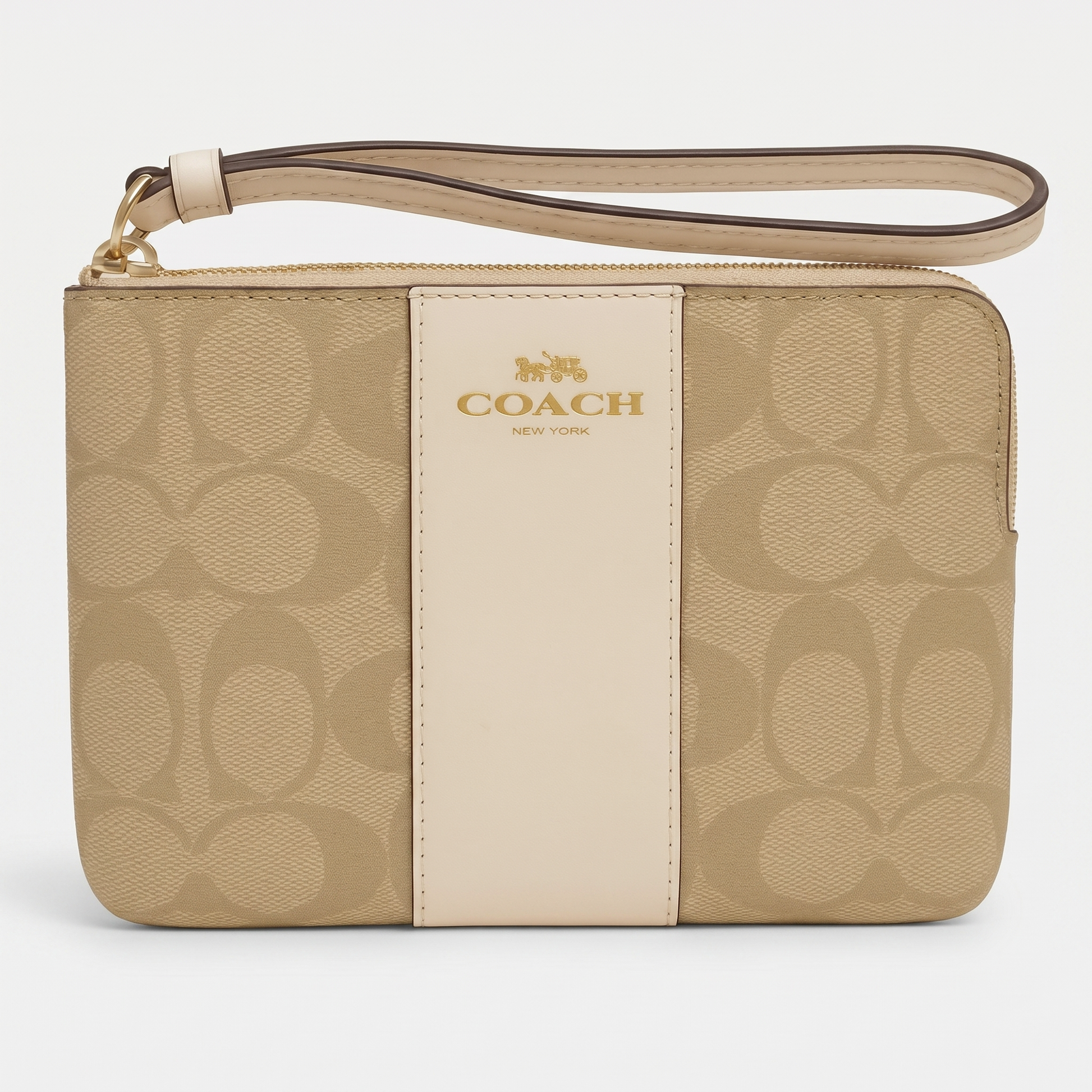 COACH WALLET F58035 BEIGE FOR WOMEN in Egypt 