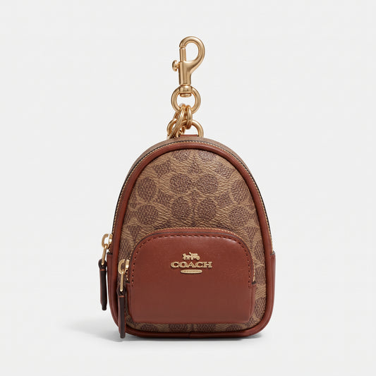 COACH WALLET & KEY CHAIN C7803 BROWN FOR WOMEN in Egypt