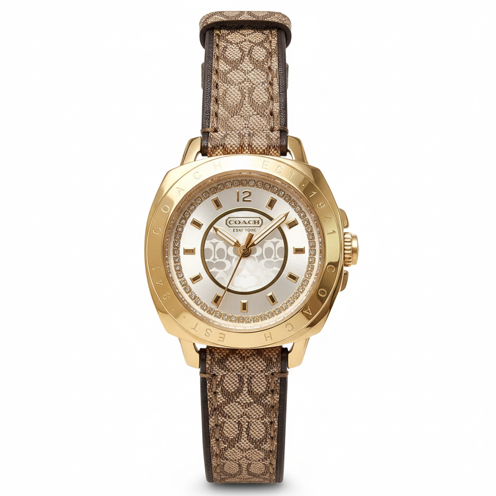 COACH WATCH GOLD FOR WOMEN in Egypt