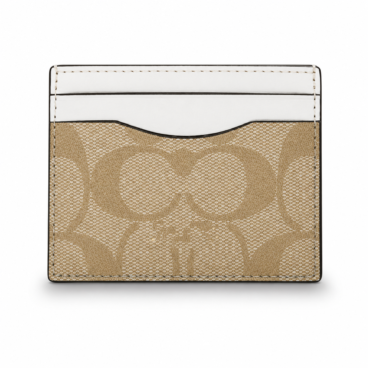 C-O-A-C-H CARDHOLDER F63279 OFF WHITE  FOR WOMEN