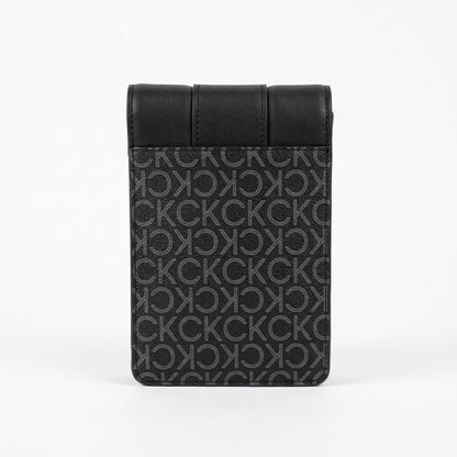 C-A-L-V-I-N K-L-E-I-N Phone BAG BLACK MONOGRAM FOR WOMEN