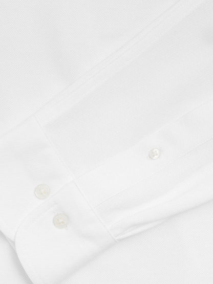 G.a-N.T Reg Jersey Pique shirt White