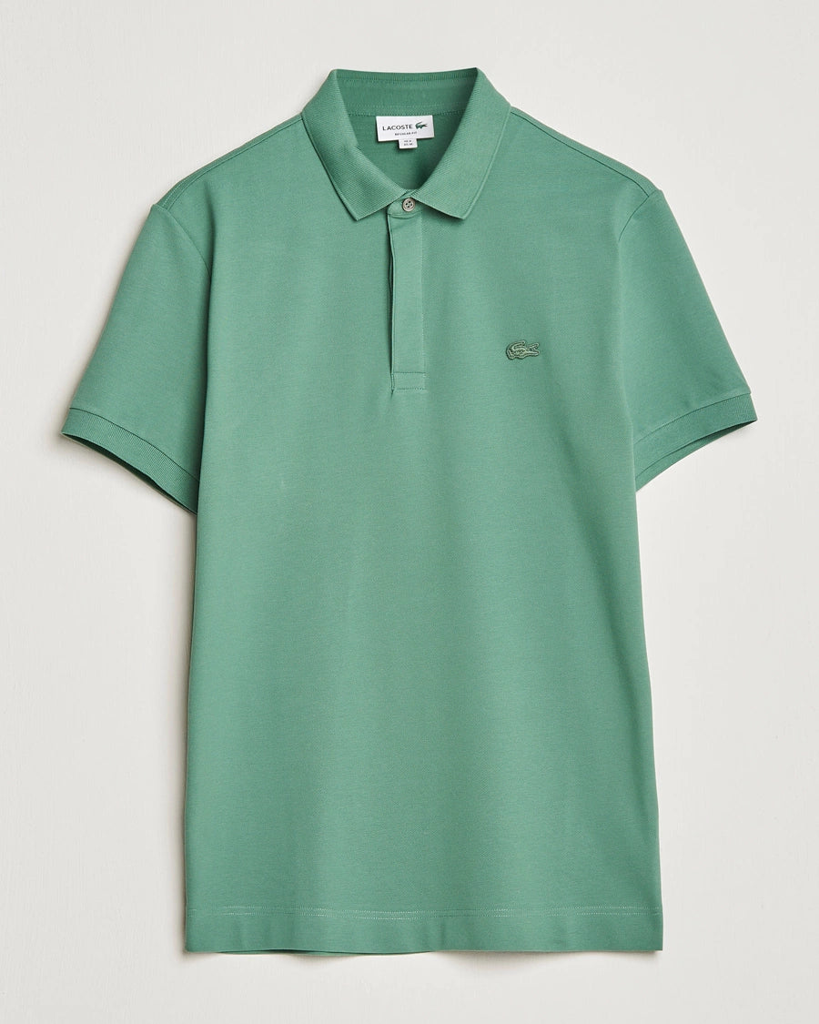 L.a.C.O-S.T.E P.O.L.O shirt Slim Fit Paris Stretch Pique Polo Shirt Light Green/Blue/Green/Purple/Light Blue