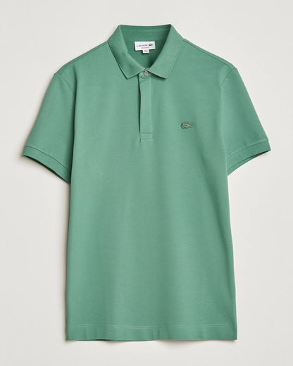 L.a.C.O-S.T.E P.O.L.O shirt Slim Fit Paris Stretch Pique Polo Shirt Light Green/Blue/Green/Purple/Light Blue/Navy Blue