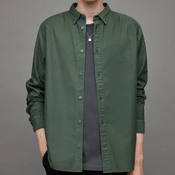 A.l.l.S.a.i.n.t.s HERMOSA RAMSKULL RELAXED FIT SHIRT White-green-brown-black-navy-blue