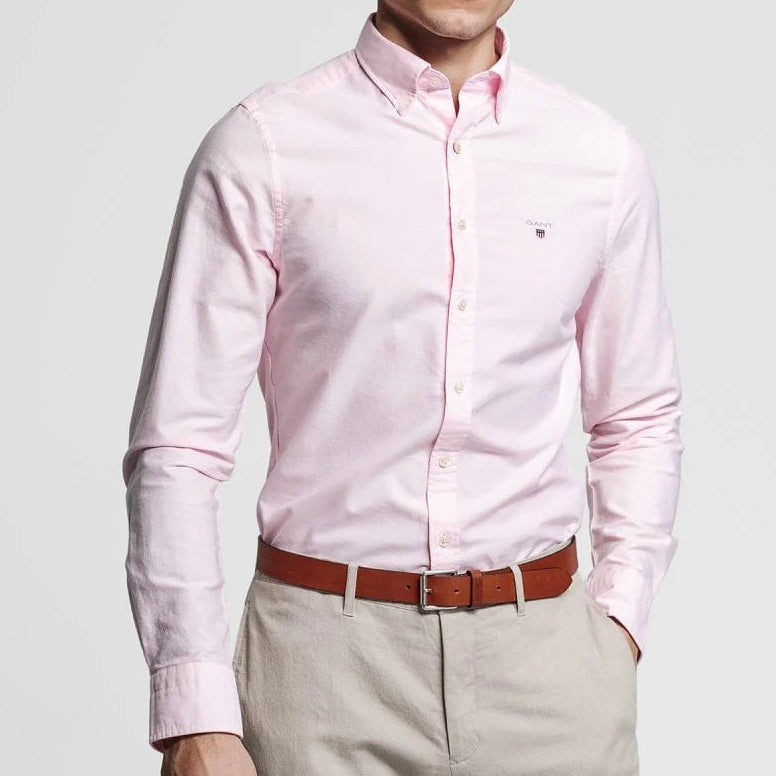 G.a.N-T. Oxford Shirt Regular Fit Long Sleeves