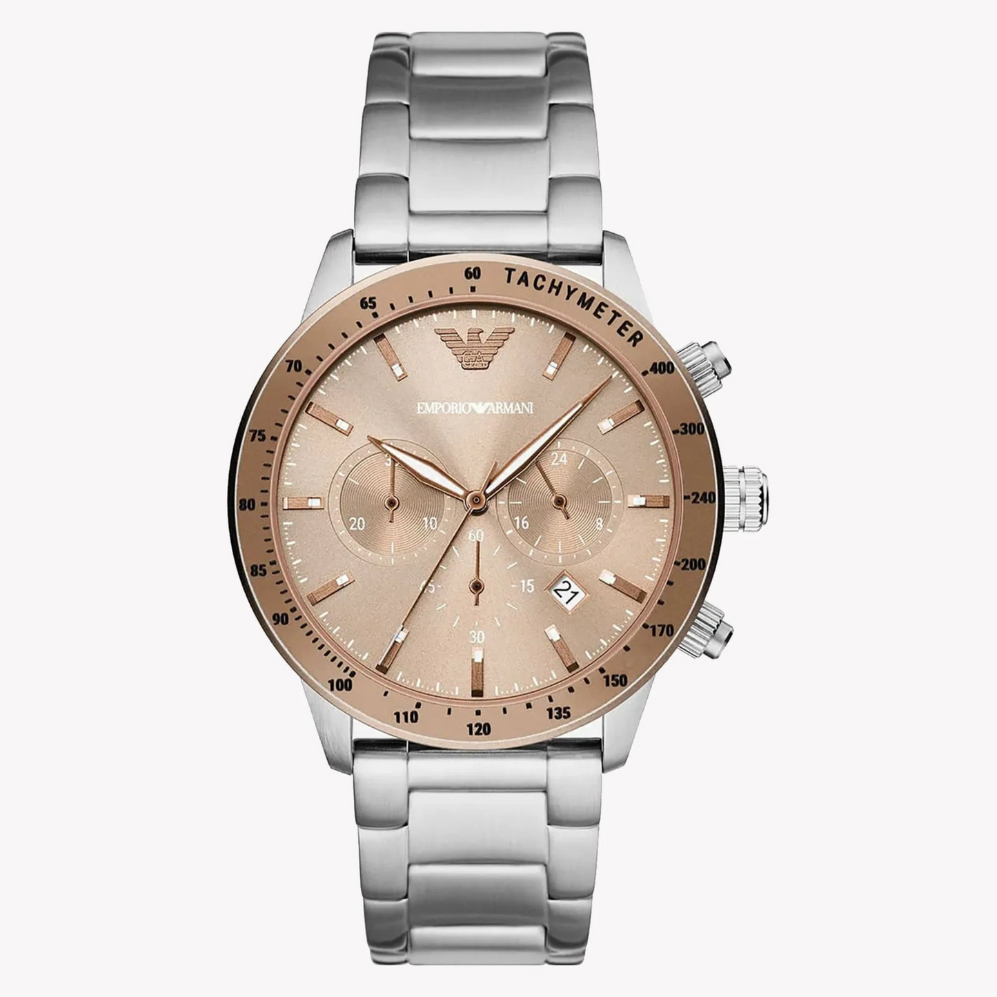 EMPORIO ARMANI WATCH AR11352 SILVER FOR MEN in Egypt