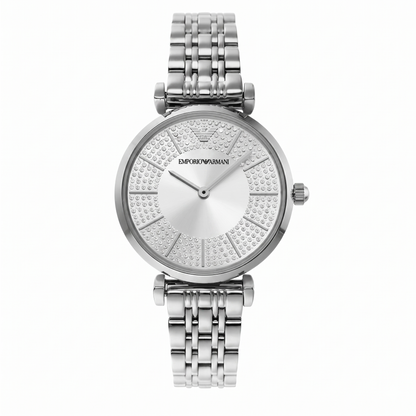 EMPORIO ARMANI WATCH AR11445 SILVER FOR WOMEN in Egypt