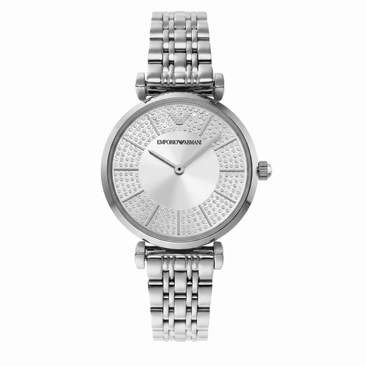 EMPORIO ARMANI WATCH AR11445 SILVER FOR WOMEN in Egypt