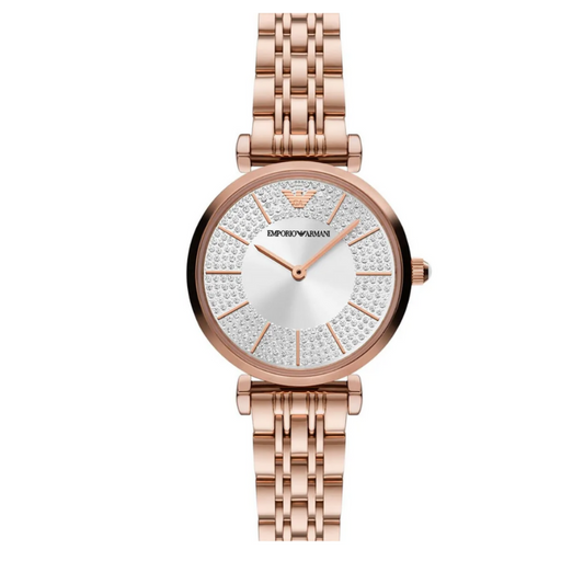 EMPORIO ARMANI WATCH AR11446 ROSE GOLD FOR WOMEN in Egypt