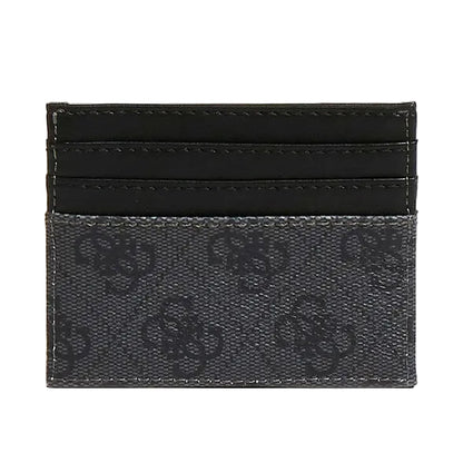 G-U-E-S-S CARDHOLDER SMCRTOLEA25 GREY&BLACK FOR MEN