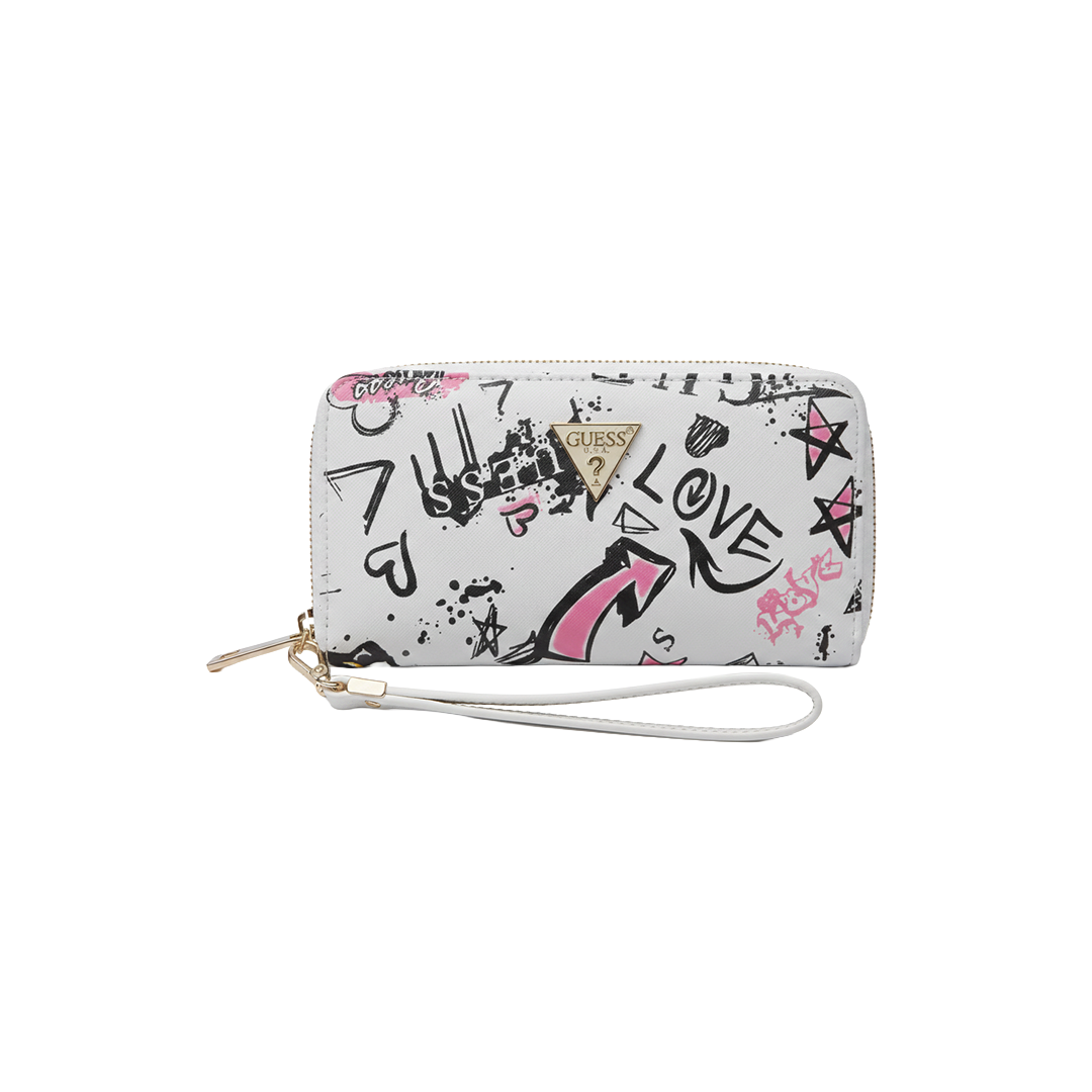 GUESS WALLET WHITE FOR WOMEN in Egypt