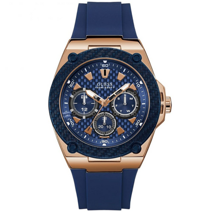 GUESS WATCH DARK BLUE&ROSE GOLD FOR MEN in Egypt