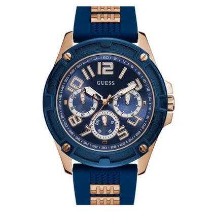 GUESS WATCH GW0051G3 DARK BLUE&ROSE GOLD FOR MEN in Egypt