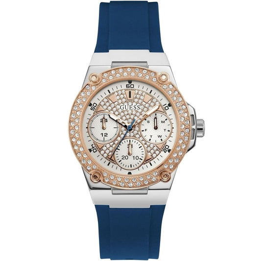 GUESS WATCH W1291L2 DARK BLUE&ROSE GOLD FOR WOMEN in Egypt