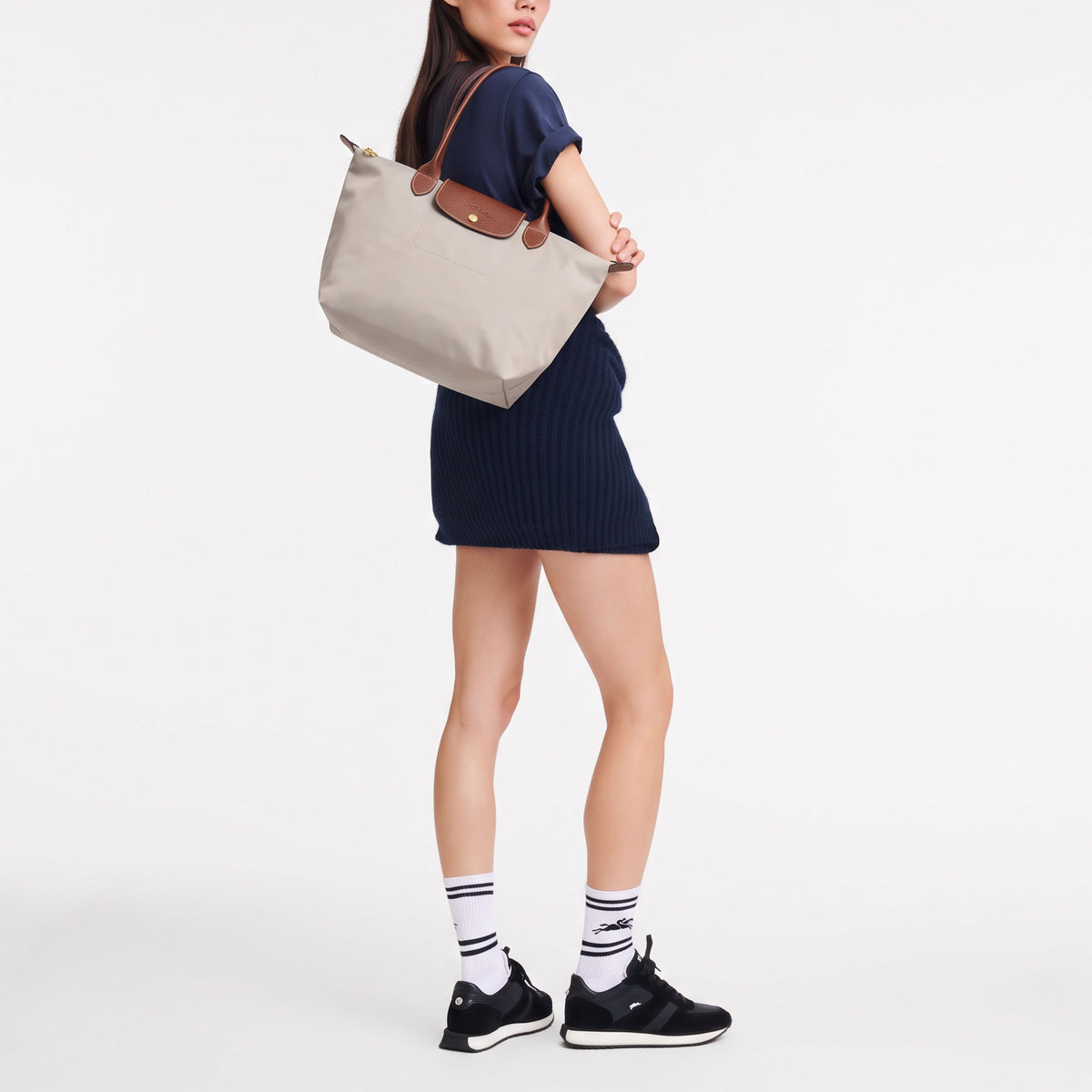 L.O.N.G-C.H.A.M.P TOTE BAG L2605089 P55 GRAY FOR WOMEN