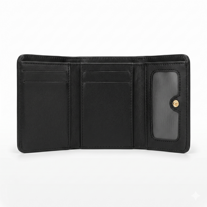 G-U-E-S-S WALLET BLACK VERNE FOR WOMEN