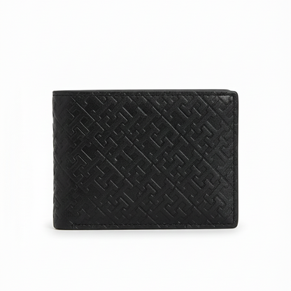 T.O.M-M.Y H.I.L.F-I.G.E.R WALLET BLACK FOR MEN