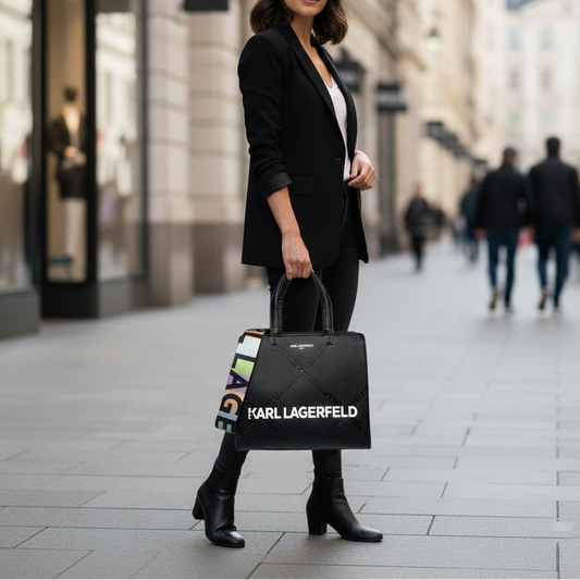 K.A-R.L L.A.G.E-R.F.E.L.D CROSSBODY BAG