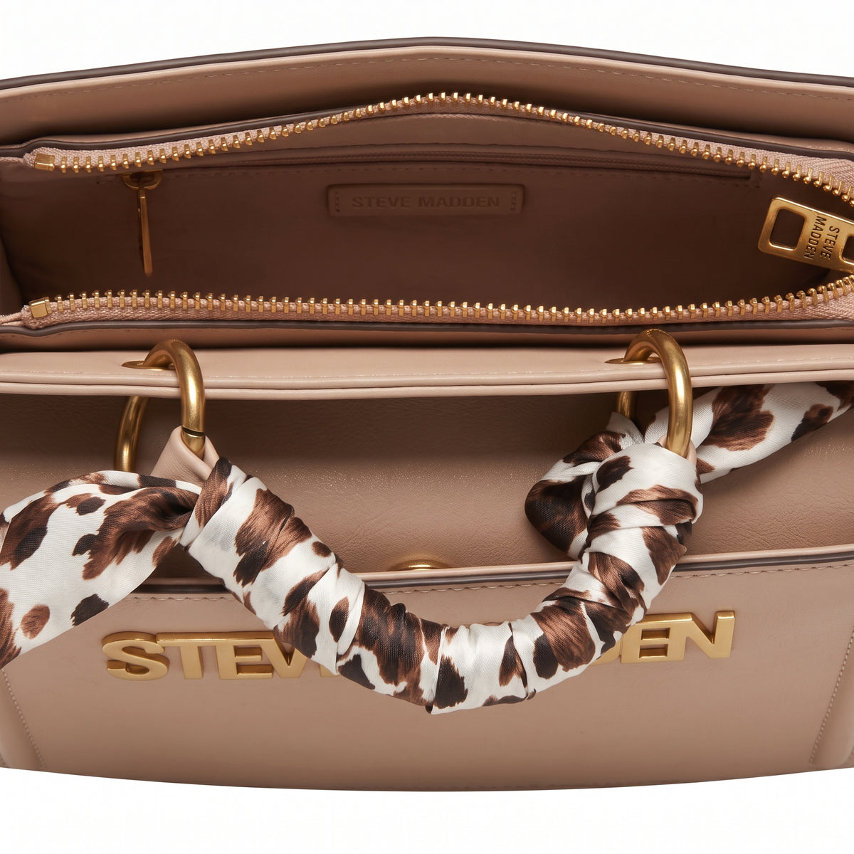 S-T-E-V-E M-A-D-D-E-N CROSSBODY BAG DT626890 BEIGE(LATTE) FOR WOMEN