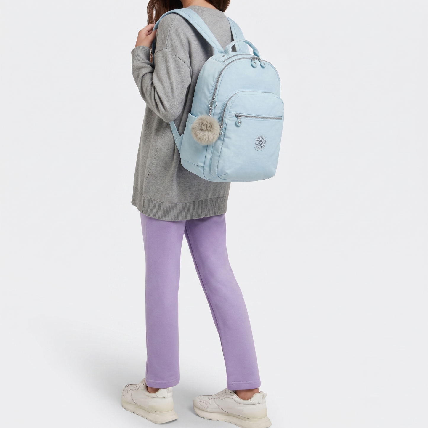 K.I.P.L.I-N.G BACKPACK KI5210  Bridal Blue
