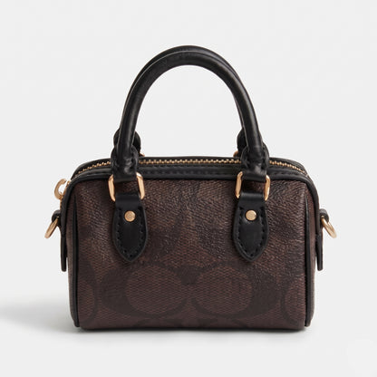 C-O-A-C-H WALLET & KEY CHAIN CU278  BLACK&BROWN  FOR WOMEN