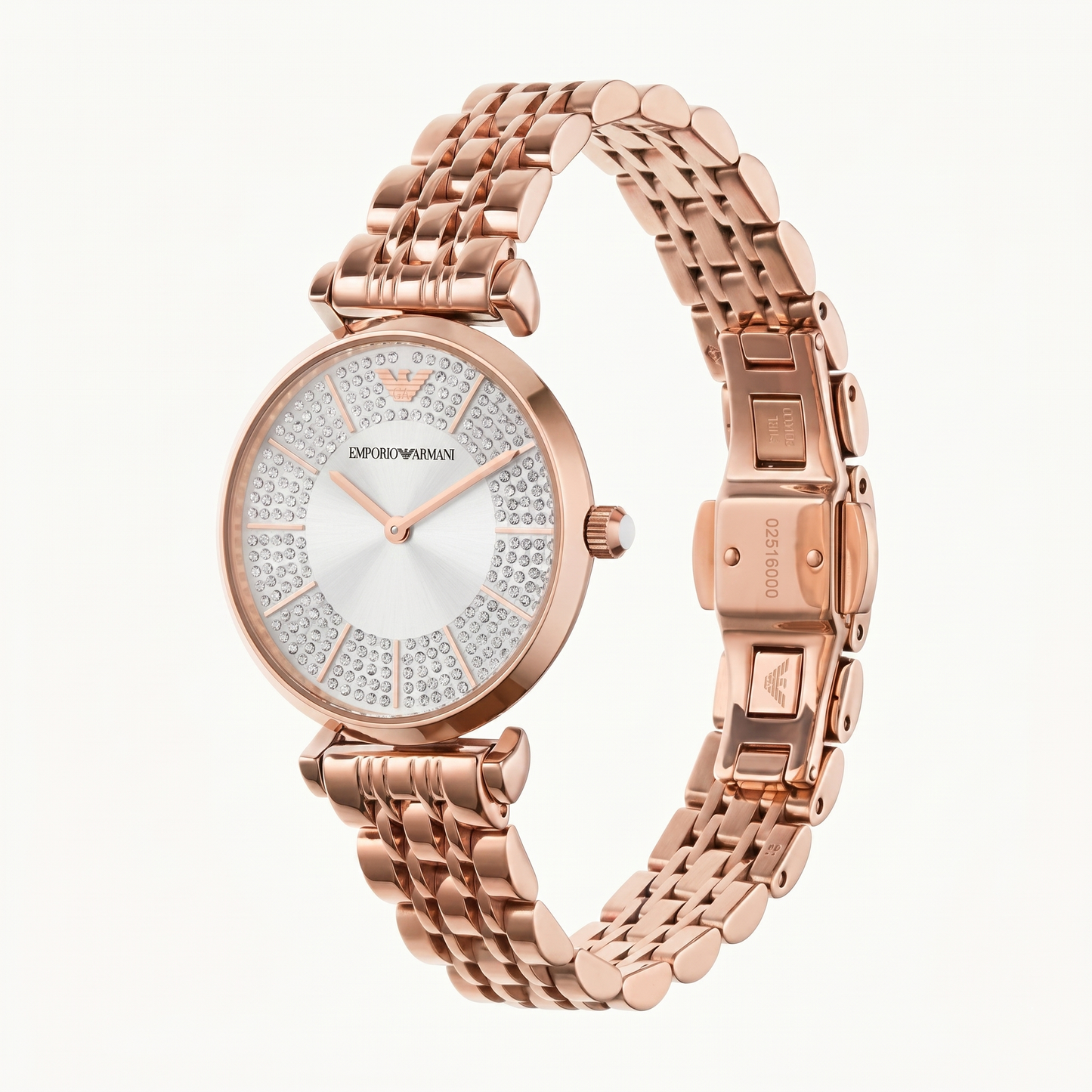 E.M-P.O.R-I.O A.R.M-A.N.I WATCH AR11446 ROSE GOLD FOR WOMEN