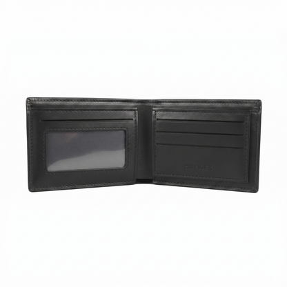 T.O.M-M.Y H.I.L.F-I.G.E.R WALLET BLACK FOR MEN