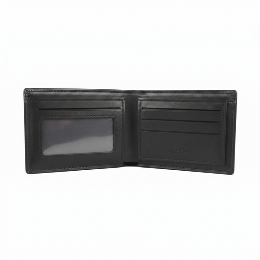 T.O.M-M.Y H.I.L.F-I.G.E.R WALLET BLACK FOR MEN