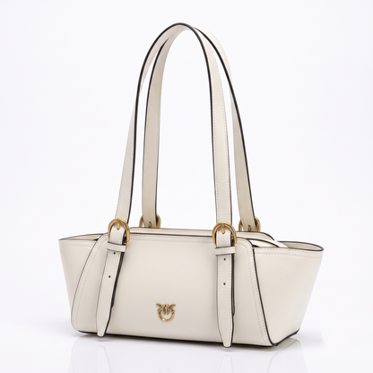 P-I-N-K-O SHOULDER BAG OFF WHITE FOR WOMEN