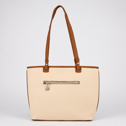 U.n.i.t.e.d C.o.l.o.r.s of B.e.n.e.t.t.o.n  SHOULDER BAG BEIGE FOR WOMEN