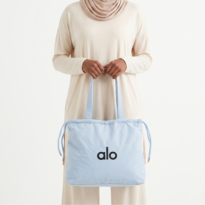 A-L-O SHOULDER BAG BLUE FOR WOMEN