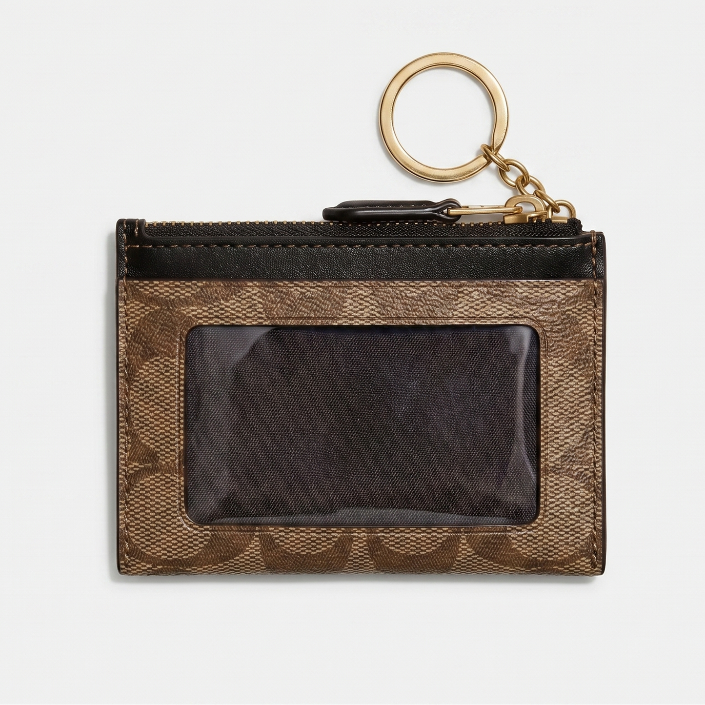 C-O-A-C-H CARDHOLDER F88208 HAVAN&BLACK MONOGRAM FOR WOMEN