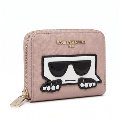 K.A-R-L L.A.G-E.R.F-E-L.D WALLET Pink FOR WOMEN