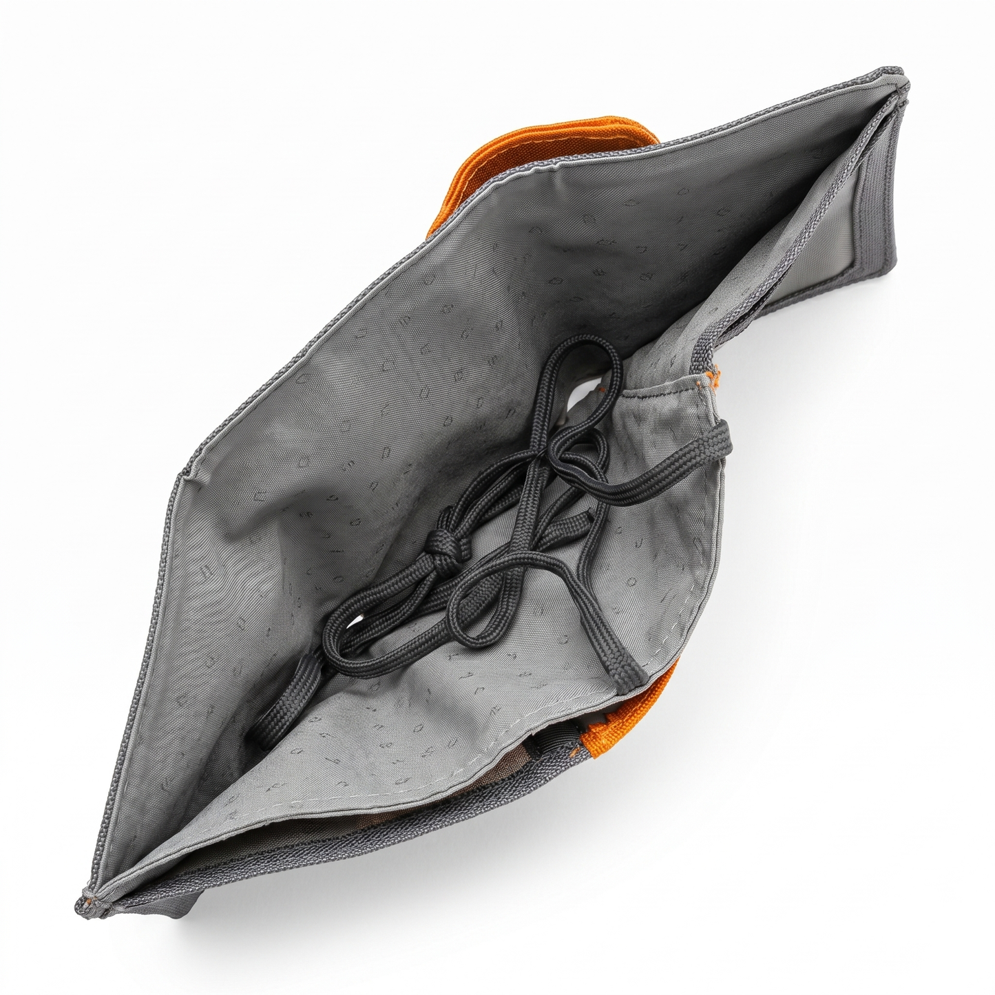 S-A-M-S-O-N-I-T-E WALLET Neck Passport Holder GREY&ORANGE